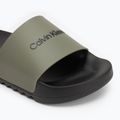 Шльопанці чоловічі Calvin Klein HM0HM01063 Chuncky Pool Slide Rub Smokey Olive/Black 7