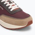 Кросівки чоловічі Calvin Klein HM0HM01714 Low Top Lace Up Repreve Mix Silver Mink/Vineyard Wine 7