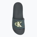 Шльопанці чоловічі Calvin Klein YM0YM01281 Jelly Mono PU Seaside Aqua/White 5