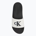 Шльопанці чоловічі Calvin Klein YM0YM01281 Jelly Mono PU Bright White/Black 5