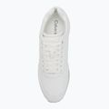 Кросівки жіночі Calvin Klein HW0HW02574 Runner Lace Up Mono Pu Triple Bright White 5