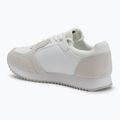 Кросівки жіночі Calvin Klein YW0YW01644 Runner Laceup Sock Mg Nylon Mix Bright White/Black 3