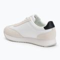 Кросівки чоловічі Calvin Klein YM0YM01325 Retro Runner Lace Up Ny-Su Bright White/Black 3