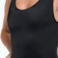 Жіночий злитий купальник Calvin Klein з роздільною спинкою чорний 4