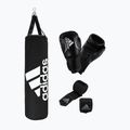Боксерський набір adidas Performance Boxing Set мішок + рукавиці + бинт чорно-білий ADIBAC11KIT-EUN