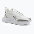 Кросівки жіночі Calvin Klein Eva Runner Low Lace Mix мл Wn bright white/silver