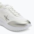 Кросівки жіночі Calvin Klein Eva Runner Low Lace Mix мл Wn bright white/silver 7