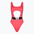 Купальник жіночий Calvin Klein Cut Out One Piece-RP calypso coral