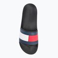 Шльопанці чоловічі Tommy Hilfiger Rubber Flag Pool Slide black 5
