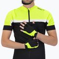 Чоловічі велосипедні рукавички Rogelli Essential black/fluor 2