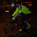 Чоловіча велосипедна куртка Rogelli Essential Winter Hi Vis жовта 10