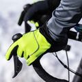Рукавички велосипедні чоловічі Rogelli Essential Winter Waterproop fluor yellow 6