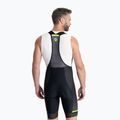 Чоловічі велосипедні шорти Rogelli Hero II Bib Short жовті/сірі/чорні 2