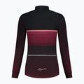 Жіночий велосипедний лонгслів Rogelli Impress II бордо / кораловий 6