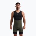 Чоловічі велосипедні шорти Rogelli Signature Bib Short зелені