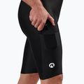 Чоловічі велосипедні шорти Rogelli Distance II Bib Short чорні 5