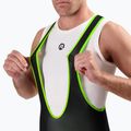 Чоловічі велосипедні шорти Rogelli Core Bib Short чорний/жовтий 3