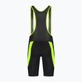 Чоловічі велосипедні шорти Rogelli Core Bib Short чорний/жовтий 7