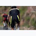 Чоловічі велосипедні шорти Rogelli Core Bib Short чорний/жовтий 9