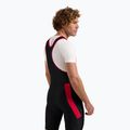 Чоловічі велосипедні шорти Rogelli Core Bib Short чорно-червоні 2
