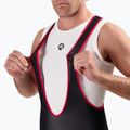 Чоловічі велосипедні шорти Rogelli Core Bib Short чорно-червоні 3