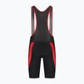 Чоловічі велосипедні шорти Rogelli Core Bib Short чорно-червоні 7