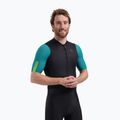 Футболка велосипедна чоловіча Rogelli Fast black/teal/green