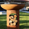Вогнище садове BonFeu BonBaza 10002R corten 7