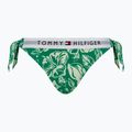 Tommy Hilfiger Cheeky Side Tie Bikini Bottom Print вінтажний тропічний олімпійський зелений