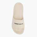 Шльопанці жіночі Tommy Jeans Flatform Pool Slide Ess newsprint 5