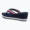 В'єтнамки жіночі Tommy Hilfiger Corporate Wedge Beach Sandal space blue 3