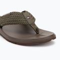 В'єтнамки чоловічі Tommy Hilfiger Molded Web Beach Sandal army green 7