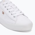 Кеди жіночі Tommy Hilfiger Vulc Canvas Lace Up white 7