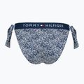 Tommy Hilfiger Нахабна бічна краватка бікіні внизу з принтом з ілюстрованою хвилею темний нічний флот 2