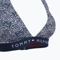 Купальник Tommy Hilfiger Halter Rp Print верхній купальник ілюстрований хвиля темний нічний флот 3