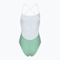 Купальник суцільний жіночий Tommy Hilfiger Straight One Piece seersucker radiant green/white 2