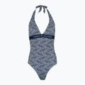 Жіночий суцільний купальник Tommy Hilfiger Halter One Piece Rp Print з ілюстрованою хвилею темний нічний флот