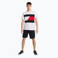 Футболка тренувальна чоловіча Tommy Hilfiger Colorblocked Mix Media white 2