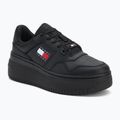 Кросівки жіночі Tommy Jeans Retro Basket Flatform Ess triple black