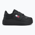 Кросівки жіночі Tommy Jeans Retro Basket Flatform Ess triple black 2