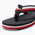Жіночі шльопанці Tommy Hilfiger Corporate Beach Sandal червоний білий синій 7