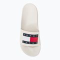 Шльопанці жіночі Tommy Jeans Elevated Flatform Slide ecru 6