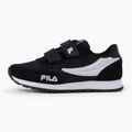 Дитячі кросівки FILA Orbit Revolution на липучках чорні 8