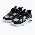 Кросівки дитячі FILA Madrun Velcro black/posy green 2
