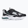 Кросівки дитячі FILA Madrun Velcro black/posy green 2