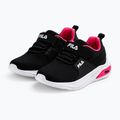 Кросівки дитячі FILA Madrun Velcro black/sangria sunset 2