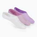 Шкарпетки жіночі SKECHERS Non Terry No Show Liner 3 пари white/purple