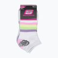 Шкарпетки дитячі SKECHERS Heel/Toe Terry Low Cut 6 пар white/light pink 10