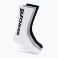 Шкарпетки SKECHERS Terry Crew 1/2 3 pack grey/black