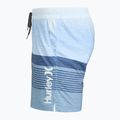 Шорти для плавання чоловічі Hurley Epic Ombre Volley Swim Short blue/white 3